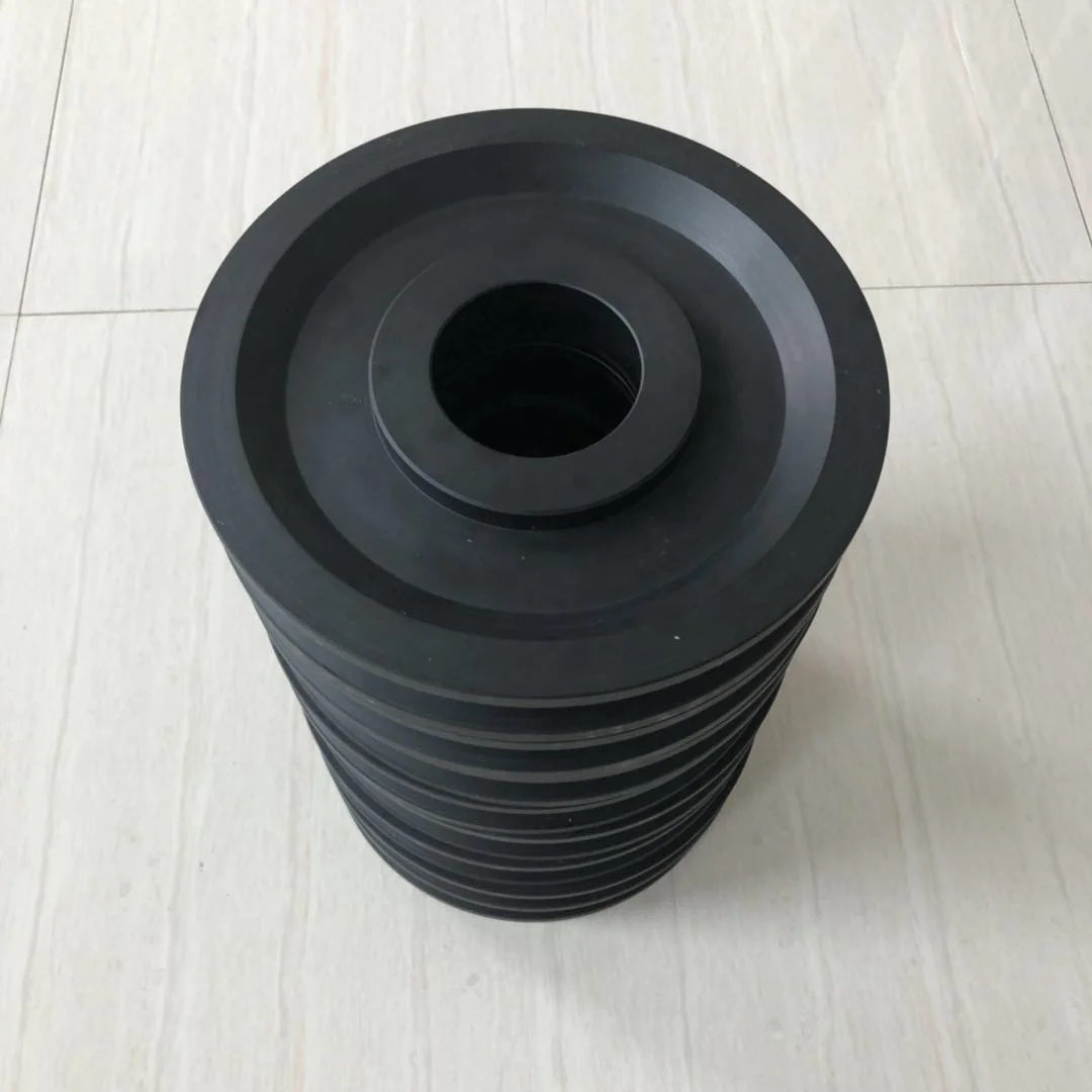 Customized material slide roller plastic mc nylon crane sheave pulley