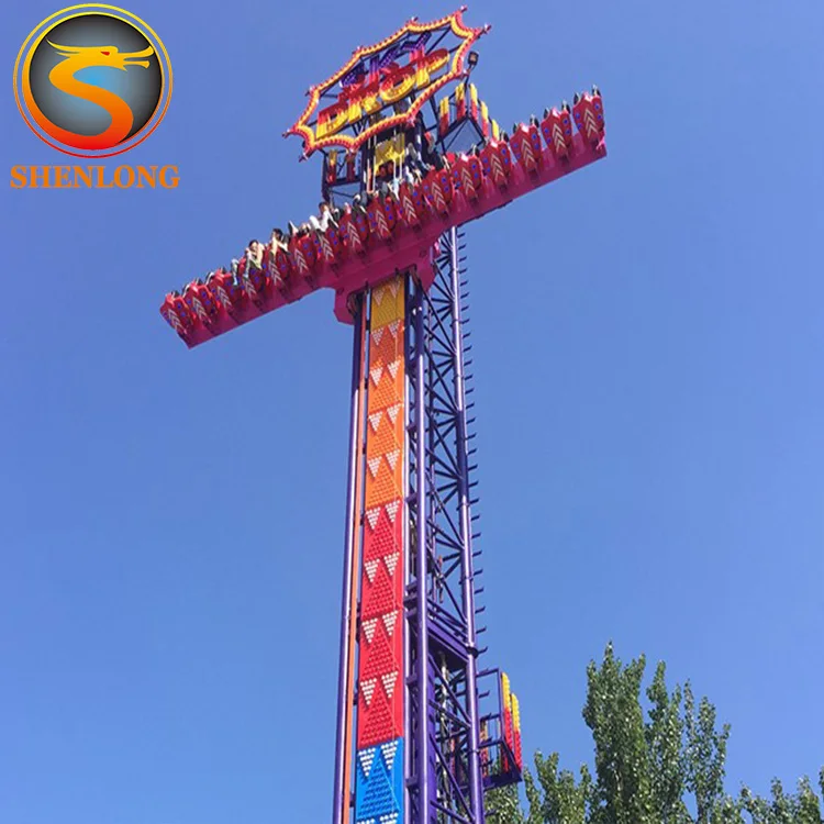 
Shenlong Amusement Rides China Suppliers Skydrop Ride Free Fall Tower For Sale 
