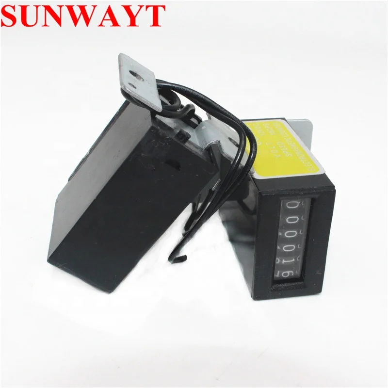 Arcade 6 digits 12V mechanical coin counter meter for arcade coin acceptore operated vending machines