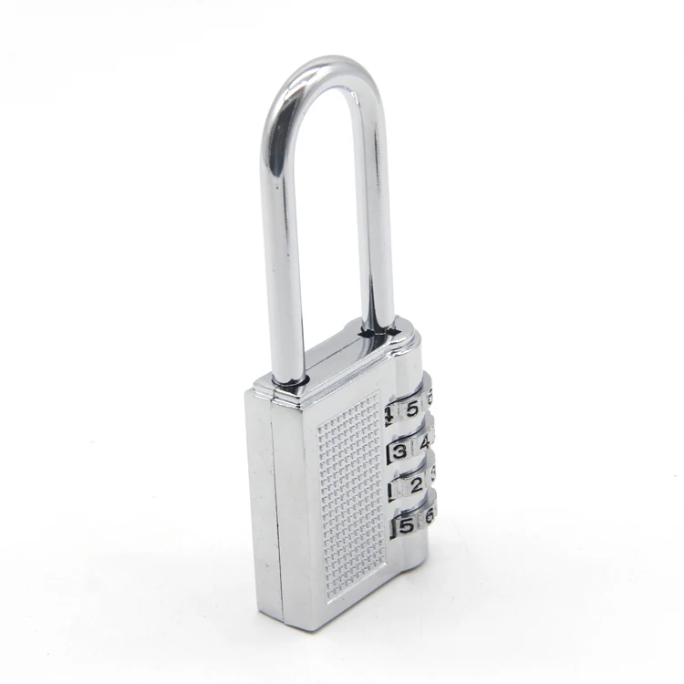 Safety Luggage Password 4 Digits Number Code Combinations Padlock
