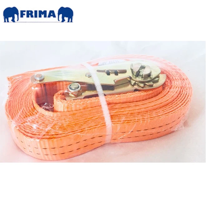 Сверхпрочный Трещоточный ремень для крепления груза без крючков, 2 т/35 мм/2000 даН/4400 фунтов/6 м