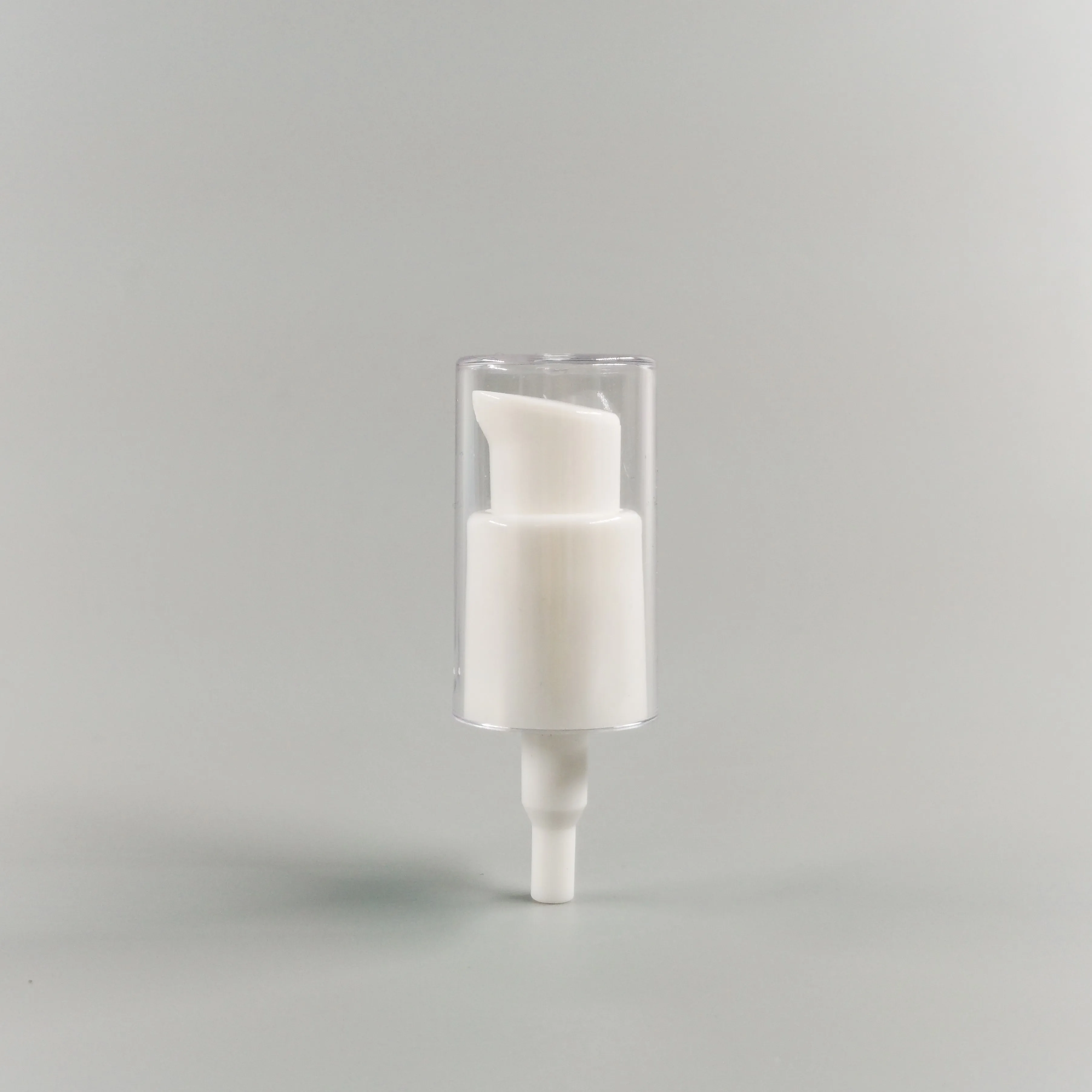 
Ningbo Yuyao Wholesale 18/410 Plastic Cosmetic Lotion Pump Cream Pump With AS FULL CAP 