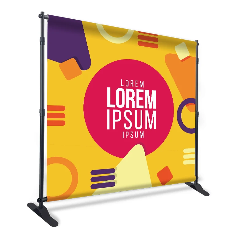 photo booth hot sale adjustable backdrop with printing