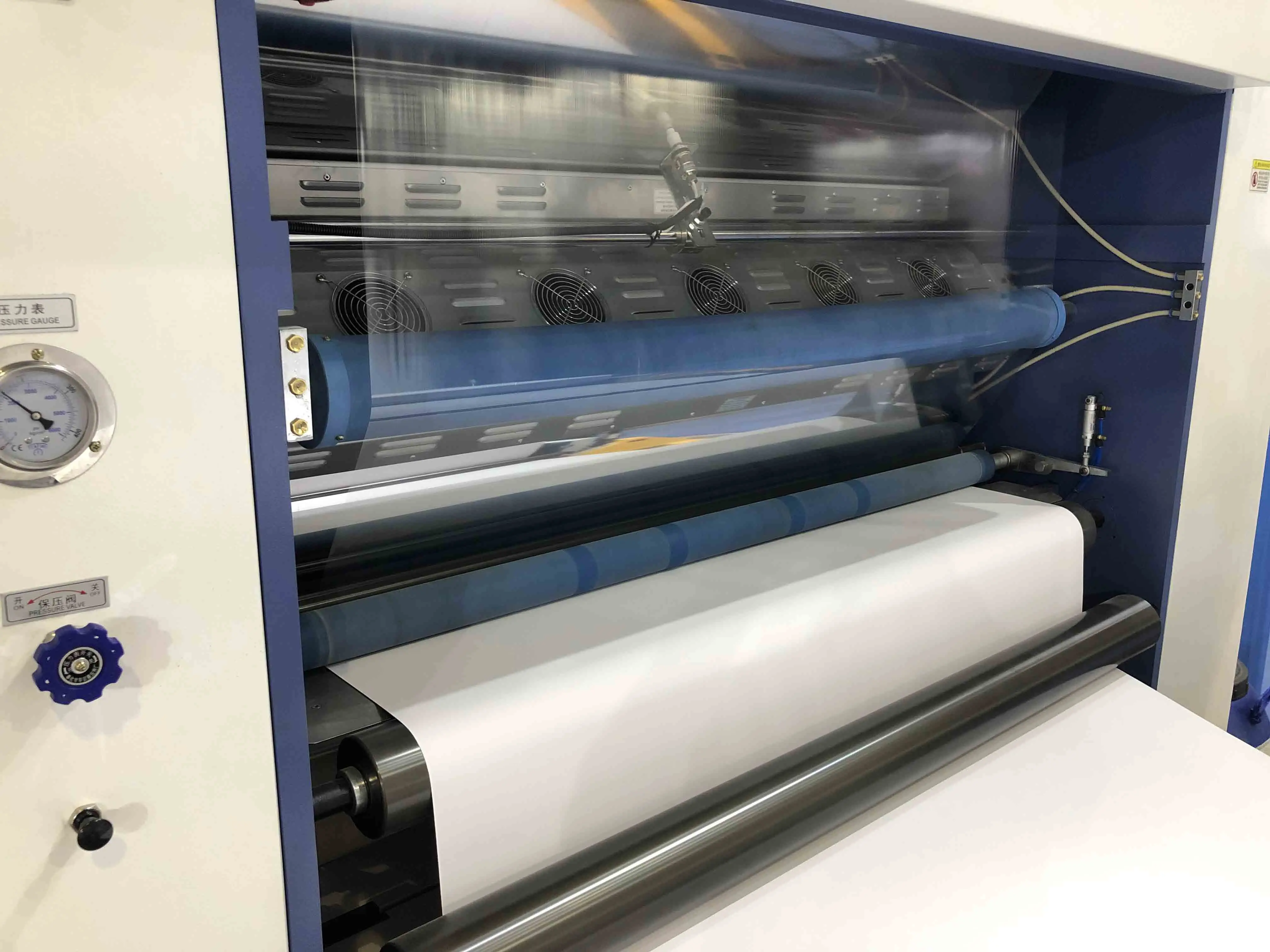 
JTFM Factory automatic roll to roll laminating machine automatic hot roll laminator 