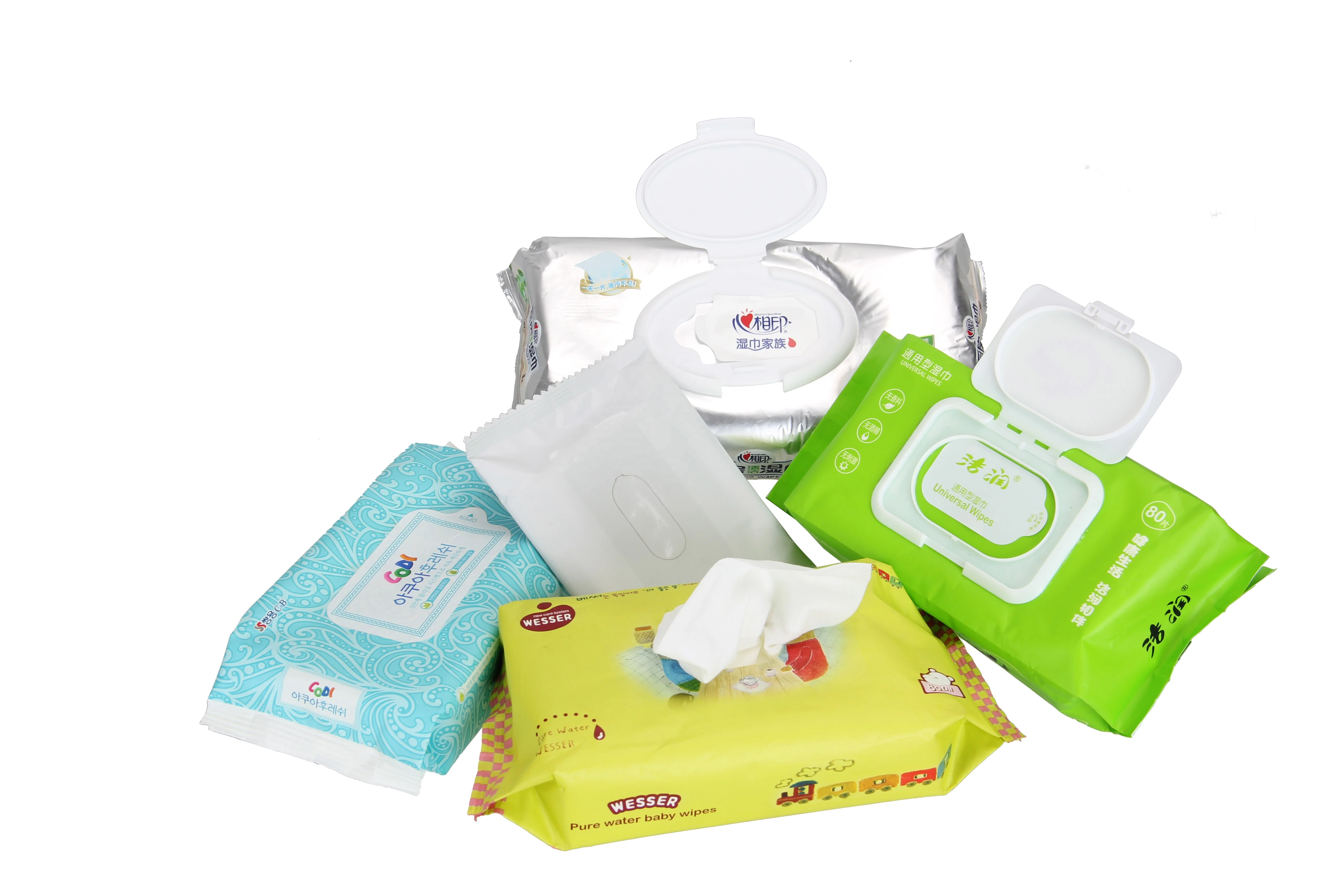 Full Automatic wet wipe machine wet wipe making machine baby wet wipe making machine