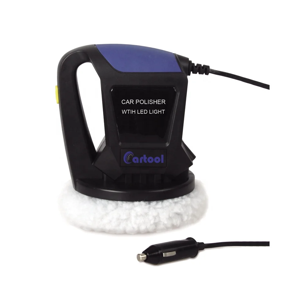 12V dual action electric car polisher with LED