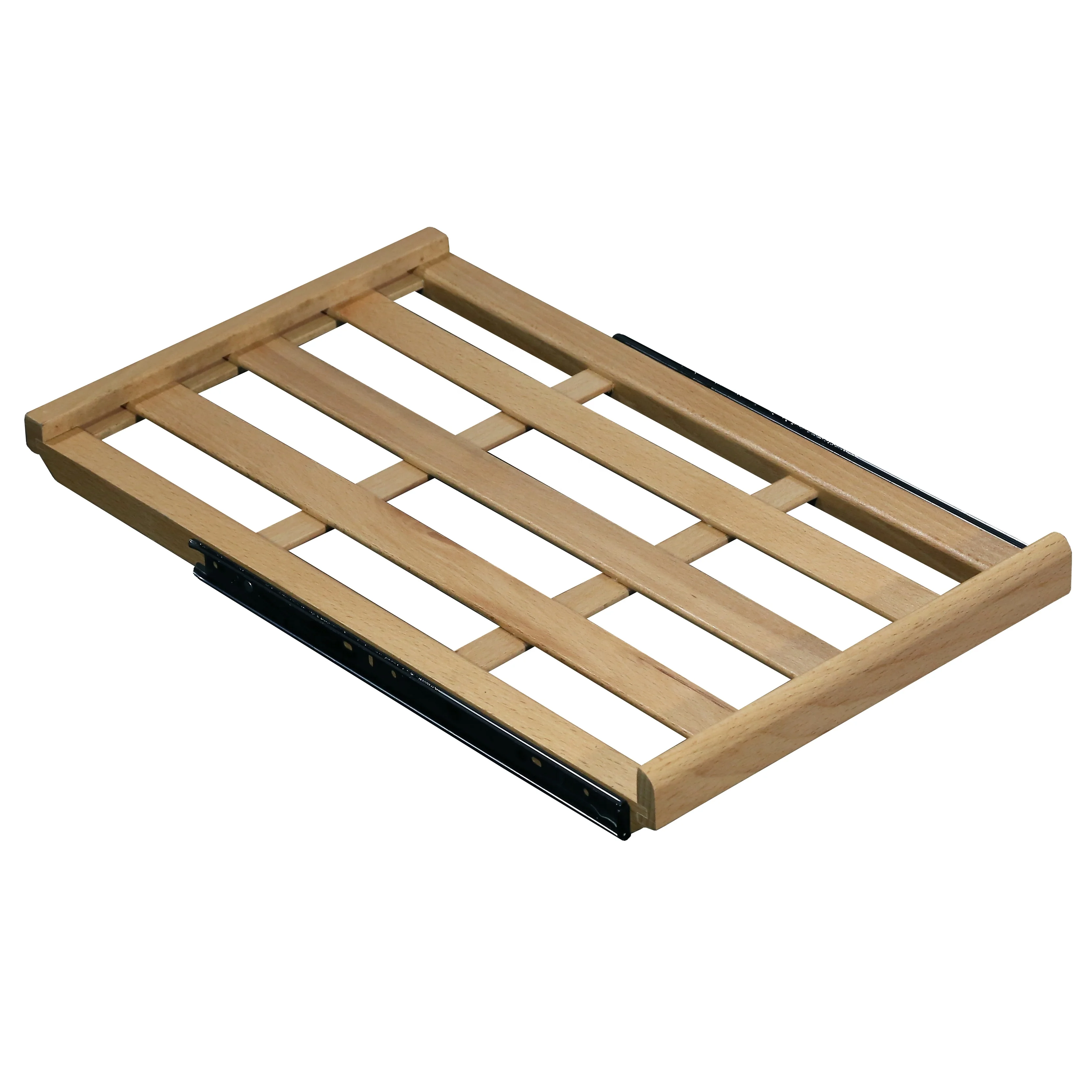 
built in mini wooden shelves wine cooler fridge 