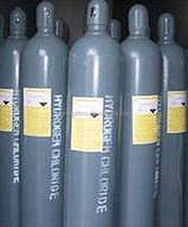 Газ хлорида водорода высокой чистоты 99.999% HCL для горячая распродажа