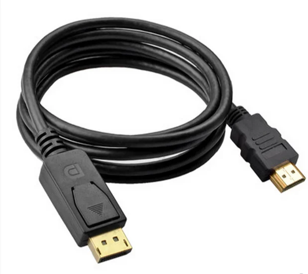 High quality HD MI to Displayport Cable 4k 60hz dp to hd mi adapter