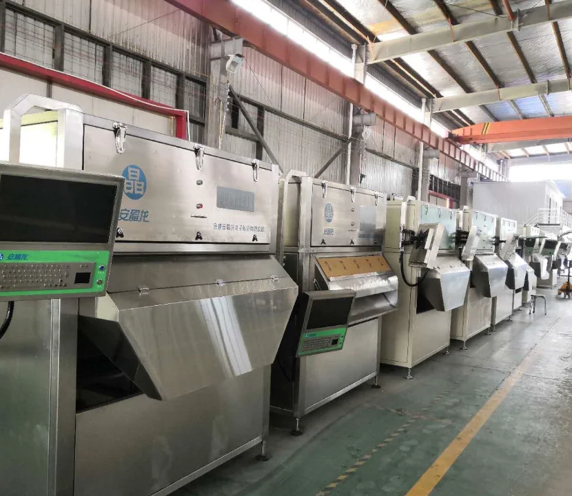 China CCD nuts color sorting machine / CCD Pistachio color sorter / CCD macadamia nut color sorter