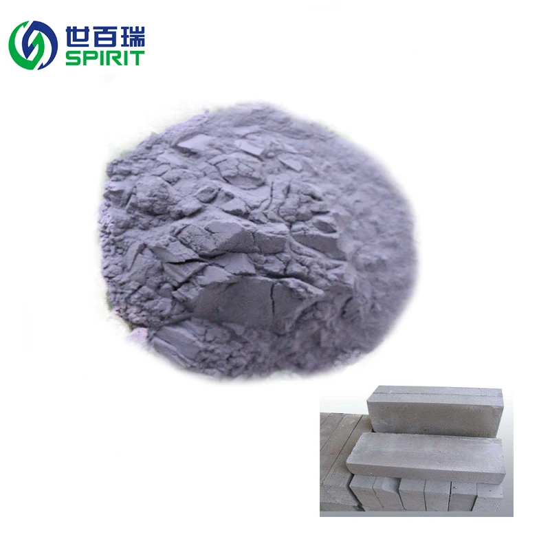 AAC concrete is made of high quality aluminum powder 1200 mesh made in China.