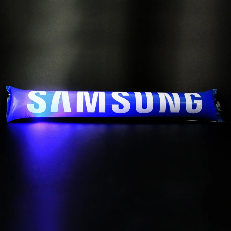 Inflatable led light up bang bang thunder cheering stick