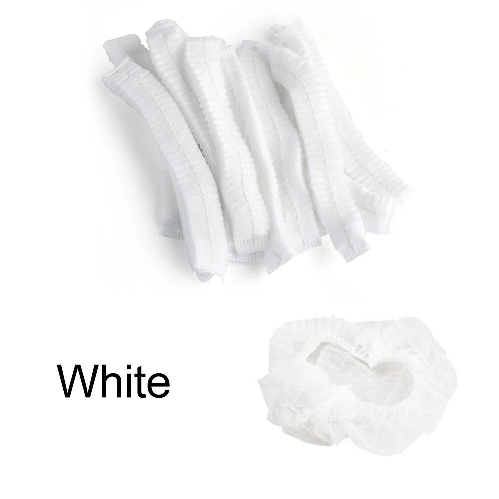 100pcs Microblading Accessories Permanent Makeup Disposable Hair Net Caps Sterile Hat For Eyebrow Tattoo