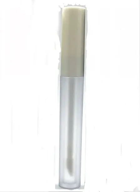 
Empty Transparent Frosted Pink White Cosmetic Packaging 3ml Lip Gloss Tube 