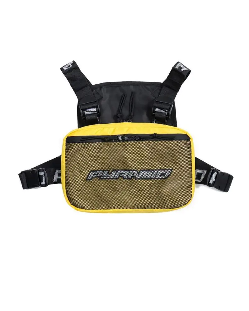 Custom Men Women Fashion Chest Bag Streetwear Functional Tactical Hip Hop Vest Bag Multipurpose