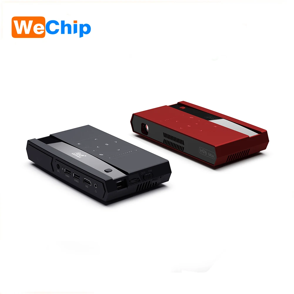 
wechip newly Amlogic S912 Octa core DLP ANSI 150 lumens android smart mini projector for wholesale 