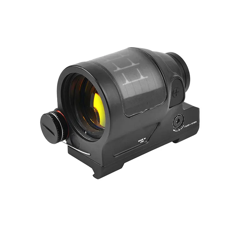 Tactical SRS Reflex Sight 1X38 Red Dot Sight Solar Power System Rifle Scope optics QD Scope Mount solar red dot