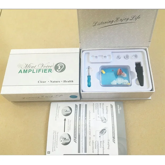 Цифровой невидимый мини-слуховой аппарат с новым дизайном