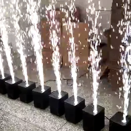 DMX512 remote control Portable sell well Sparkle Machine cold sparkle firework for Wedding Stage KTV Hotel disco
