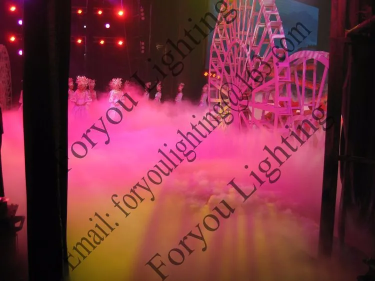 3-летняя гарантия Pro этап диско DJ оборудования ночной клуб 6000 Вт ручной Большой сухой лед дым машина