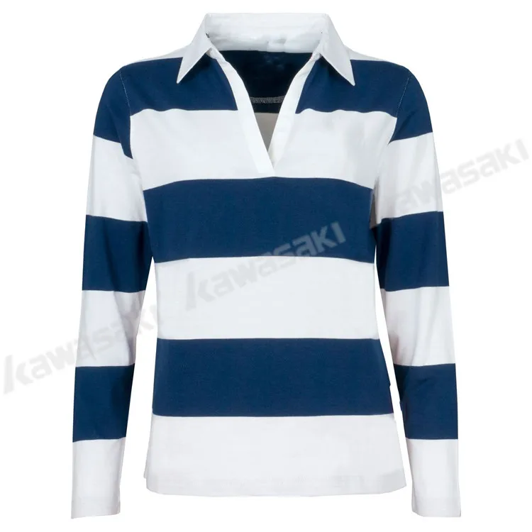 
Sublimation printing rugby jersey long sleeve custom rugby team t shirts 