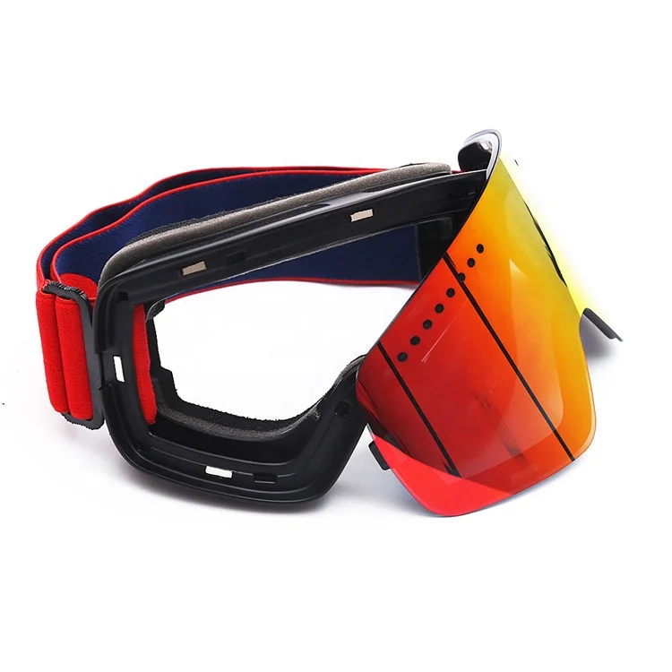  Магнитные лыжные очки 7 цветов цилиндр UV400 анти-туман ударопрочность спортивные для