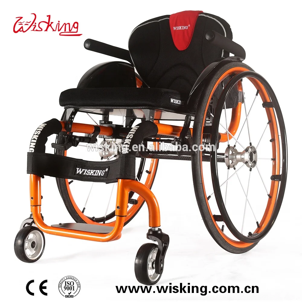 wisking 8800 magnesium alloy with carbon fibre active leisure sports wheelchair with CE ISO