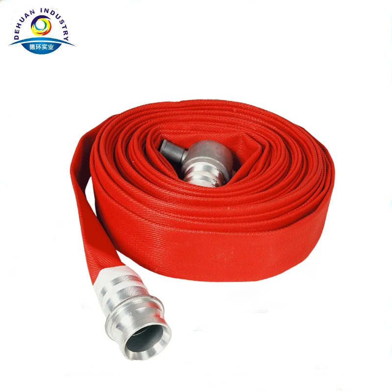 Colorful Fire Hose 2.5inch with fire coupling(storz machino john morris american type)