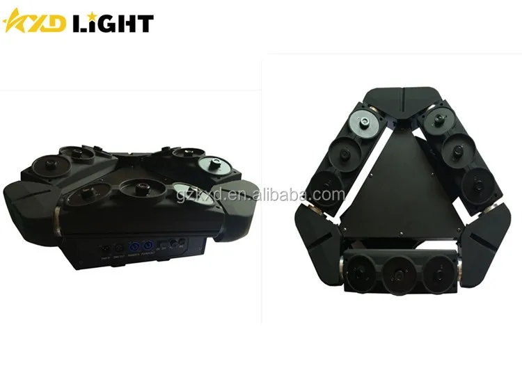Dj lights equipment beam 9 eyes spider rgb spider movinghead stage laser light DMX full color for party events wholesale