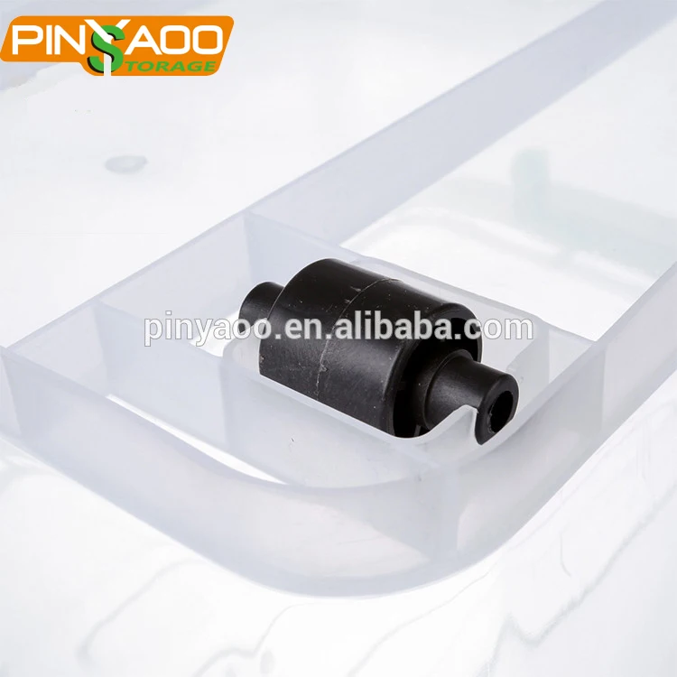 2022 Eco-friendly new product 13 L plastic storage baskets with lids and handles