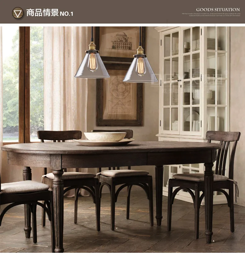 
indoor decorative clear glass lamp shade with edison bulb antique industrial vintage wall lamp 