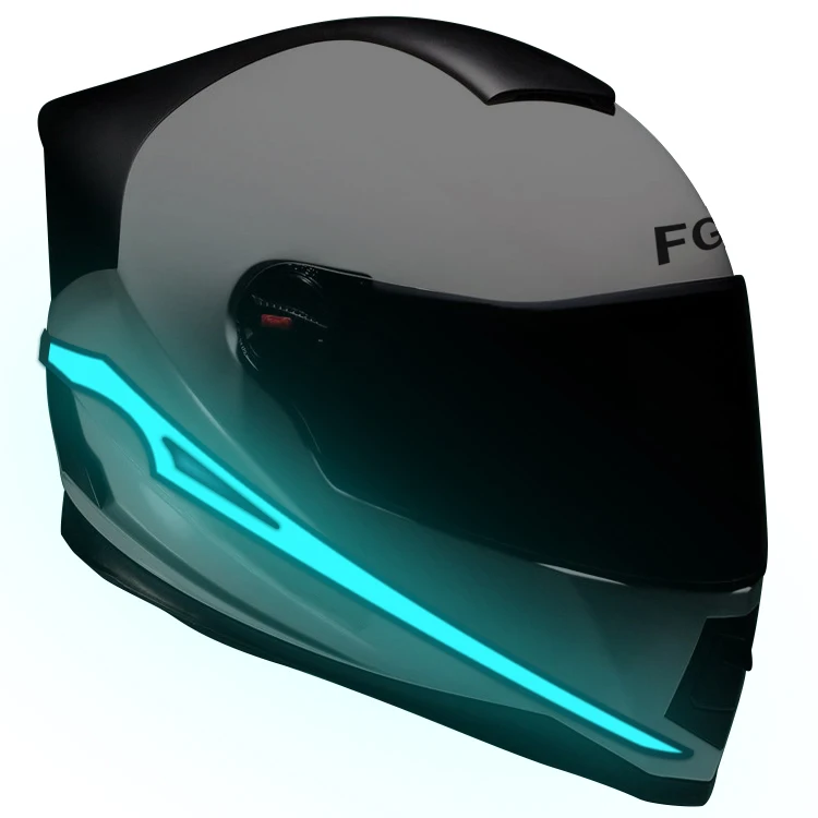 el light helmet motorcycle using good quality of helmet el light motorcycle massive stocks