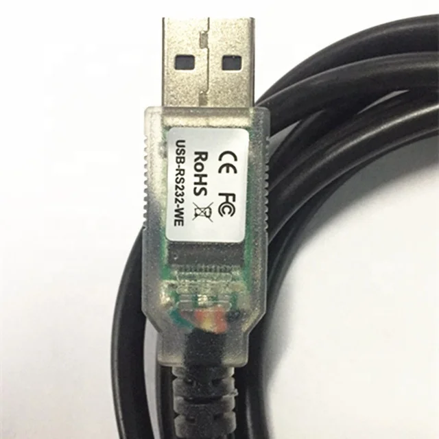  FTDI двойной чип USB кабель USB-RS232-WE-1800-BT 1 8 м провод конец черный преобразователь