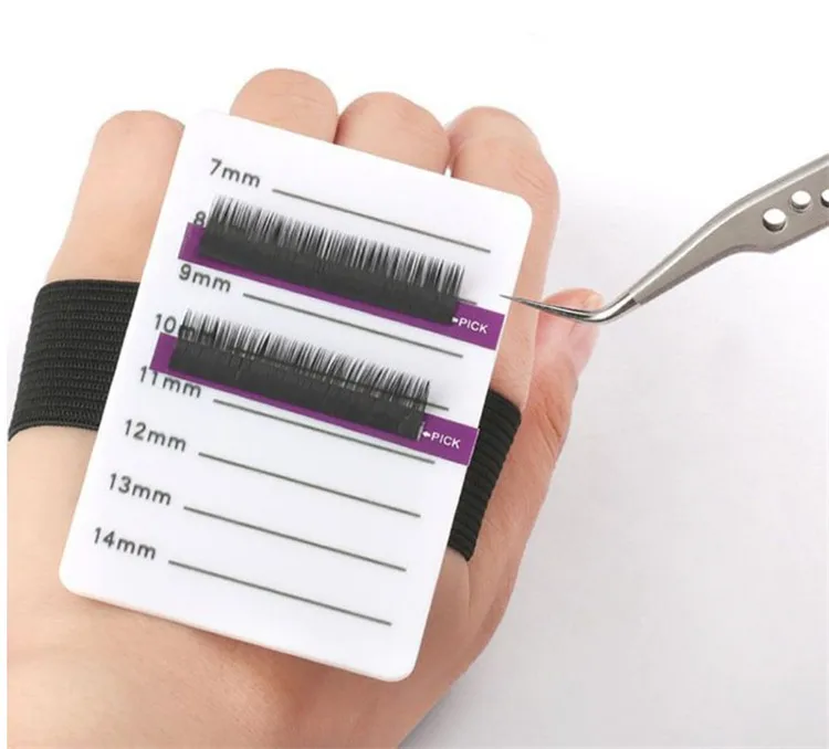 newest false eyelash palette display custom eyelash extension glue acrylic eyelash holder