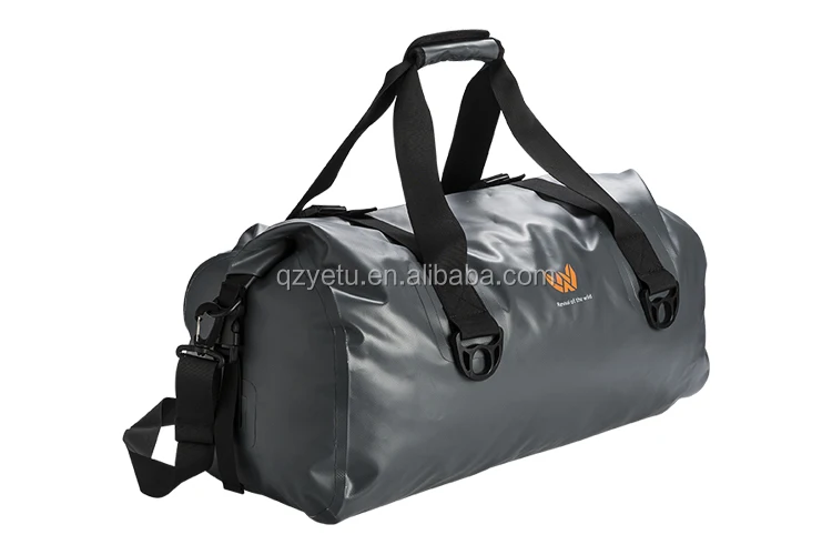 Durable Custom Logo PVC Tarpaulin Sports Dry Duffle Waterproof Travel Duffel Bag