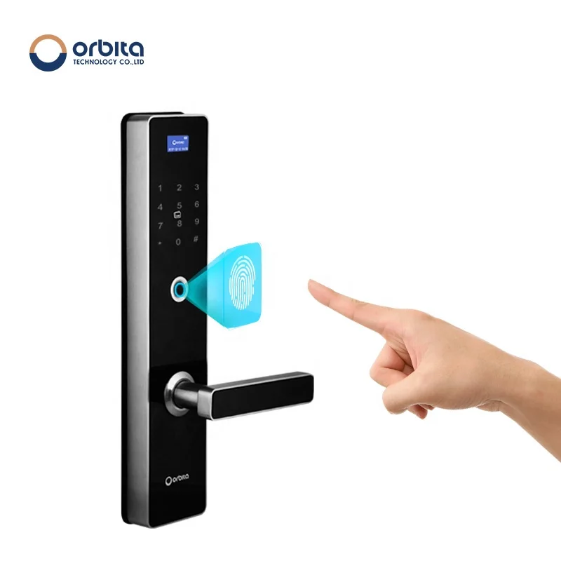 
Orbita Factory Biometric smart security door lock One time code fingerprint lock blue tooth smart card lock system 