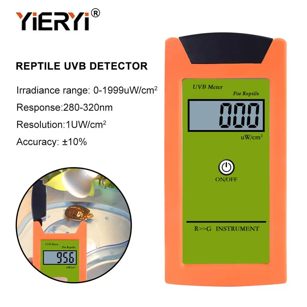 UVB detector sun light tester reptile climbing pet special UVB tester