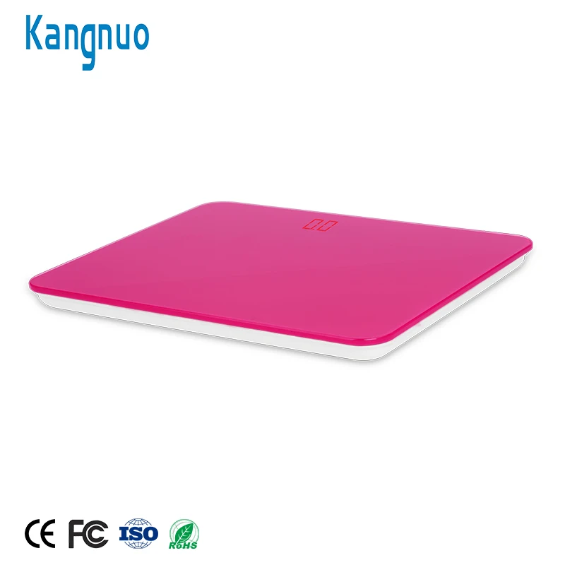 Hot Selling Products LED Display 5MM Tempered Glass Rectangle Bathroom Scale