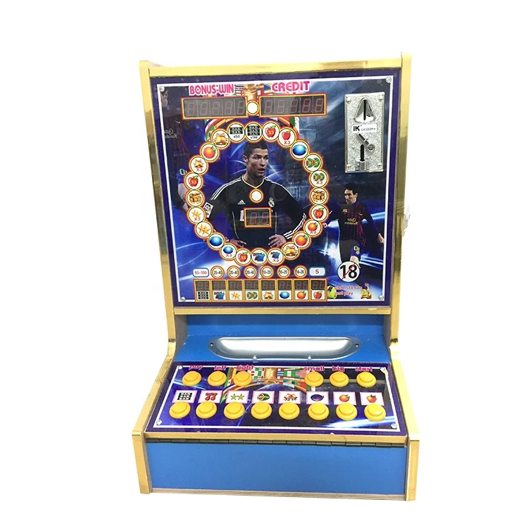 Coin Operated Machine Mini Ronaldo Customized Game Machine Mario For Sale