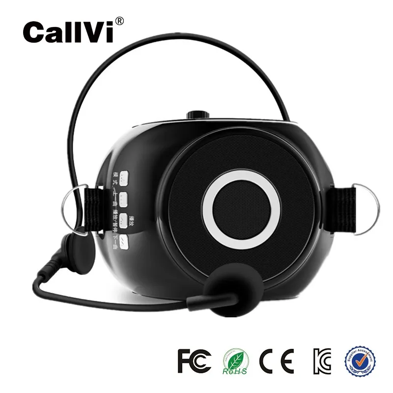 Callvi V-25 Новейшие разработки многофункциональный удобство беспроводной микрофон для портативный усилитель голоса