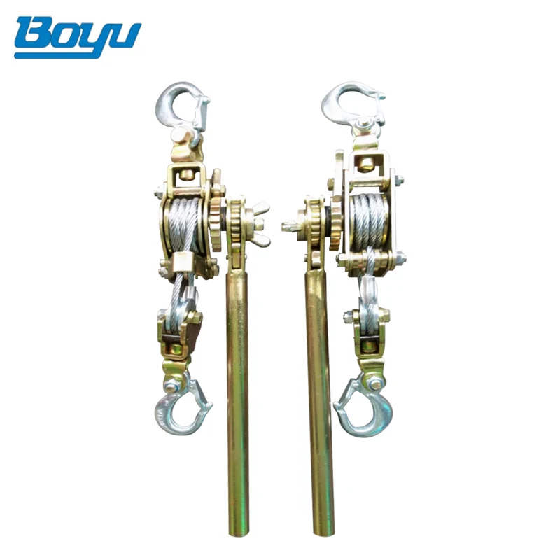 Transmission Line Stringing Equipment Tools Ratchet Withdrawing Wire Tool