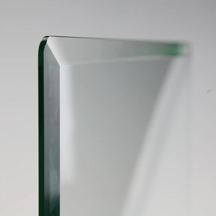 China factory supply 5mm 6mm 8mm tempered beveled edge glass price