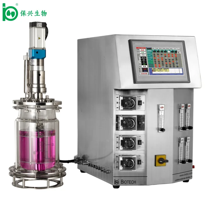 
professional manufacturer laboratory pyrex single layer glass reactor stirrer,animal sell bioreactor 