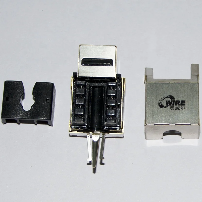 Cat5e FTP RJ45 8P8C сети Keystone Jack 90 градусов с позолотой