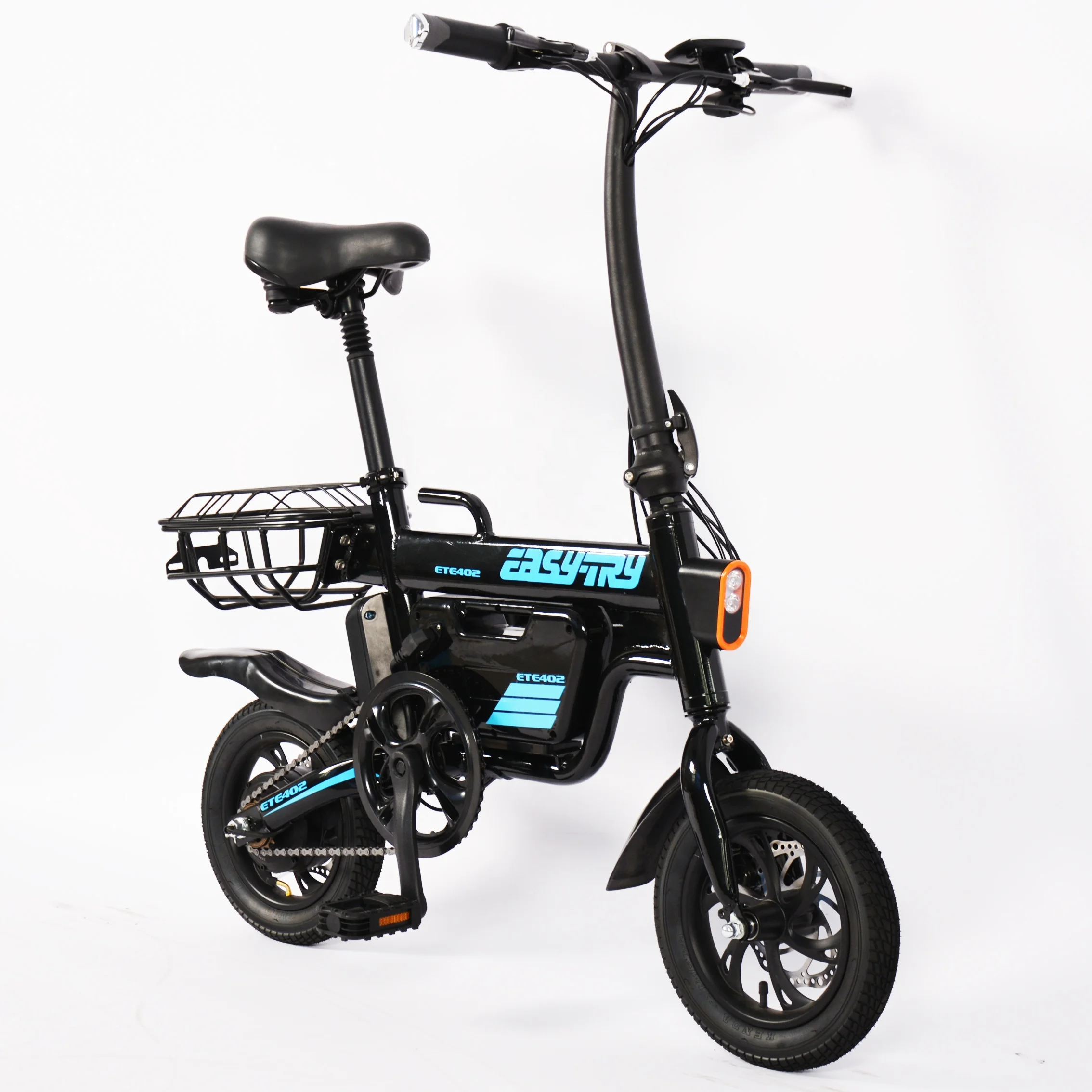 New e bike motor bicycle electric retro electric bike China factory 14 inch ebike 48V 250W folding electric bicycle