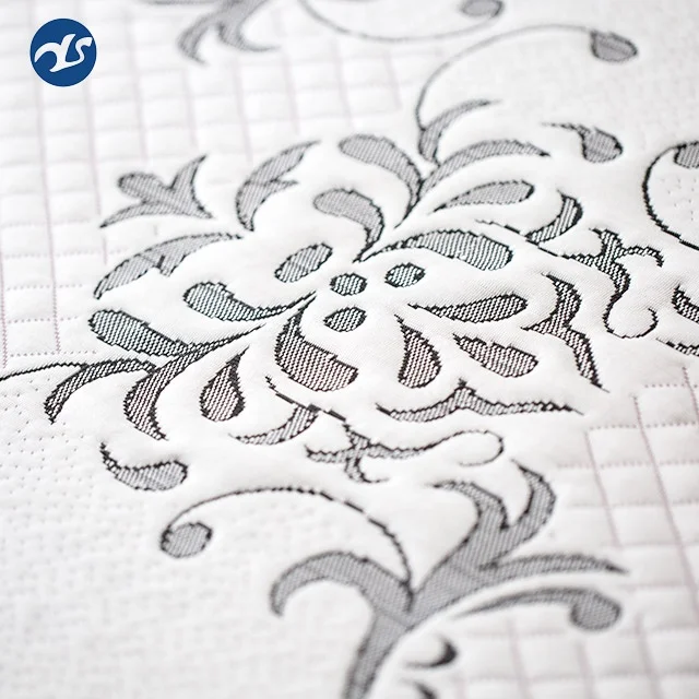 Oeko-Tex Jacquard Fabric for Mattress Ticking Fabric Polyester Designs Knitted Mattress Fabric