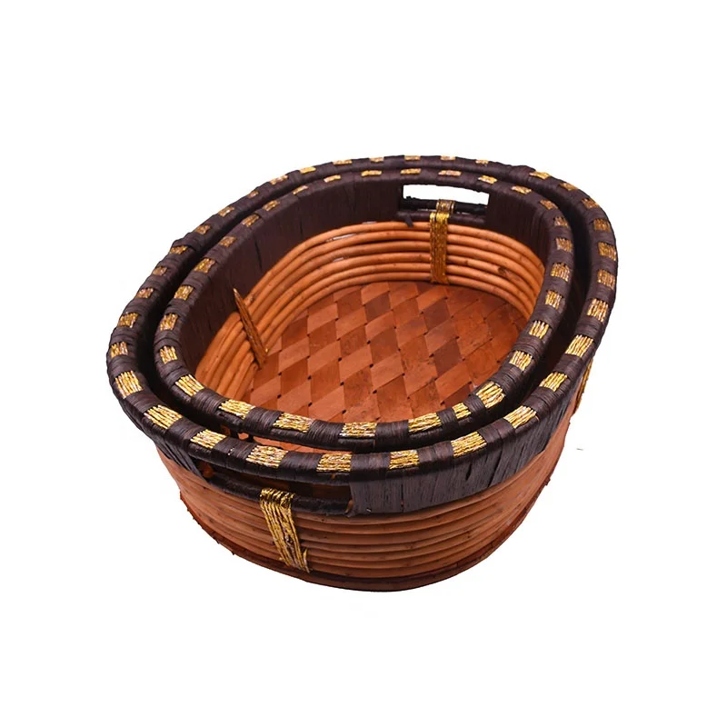 Высокое качество professionalwicker ротанговая корзинка под хлеб товары Оптовая продажа