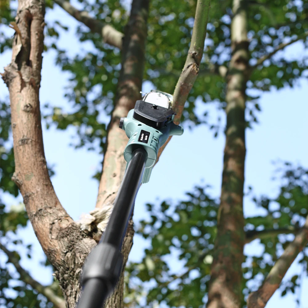 
18V Height Adjustable Handles pole chainsaw For Tree Branches 