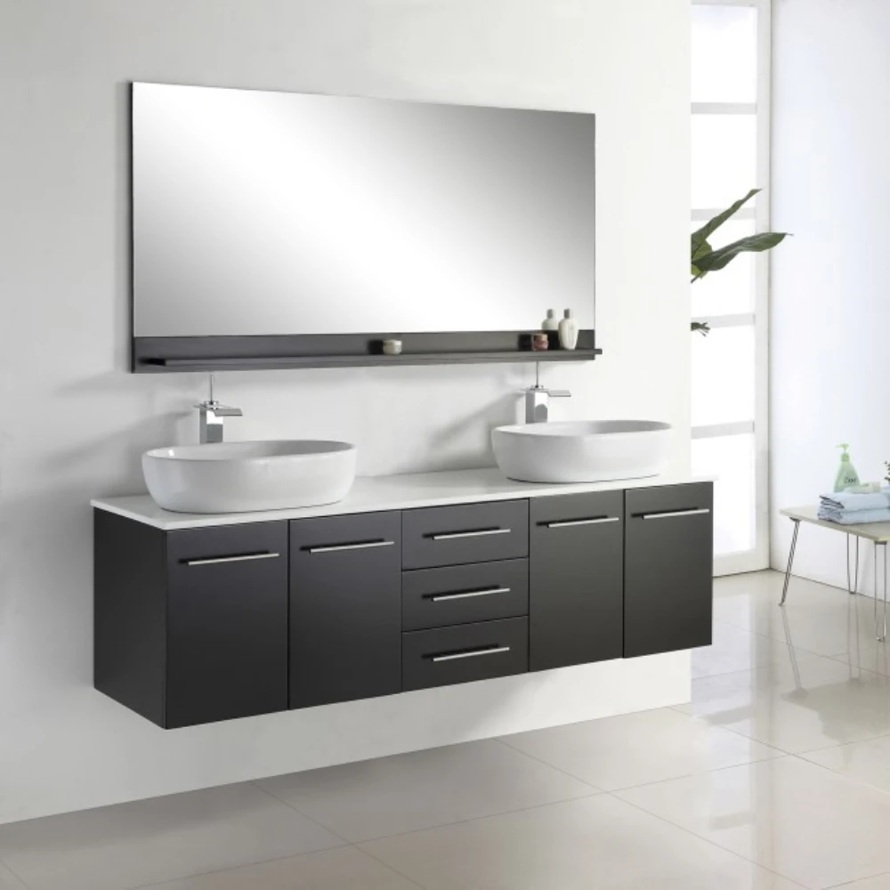 Modern Design New Hotel Bathroom Vanity Sink Bath Cabinet