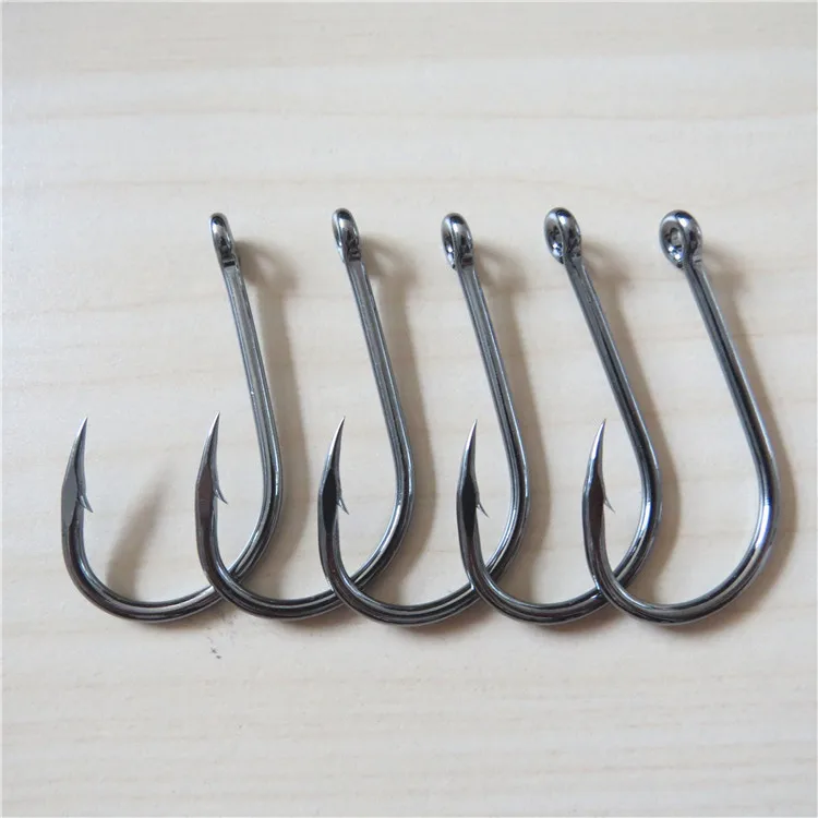 NL011 2/0-9/0 Высокоуглеродистая сталь Китай оптовая продажа всех размеров свежий соленой воды рыболовные Крючки для рыбалки